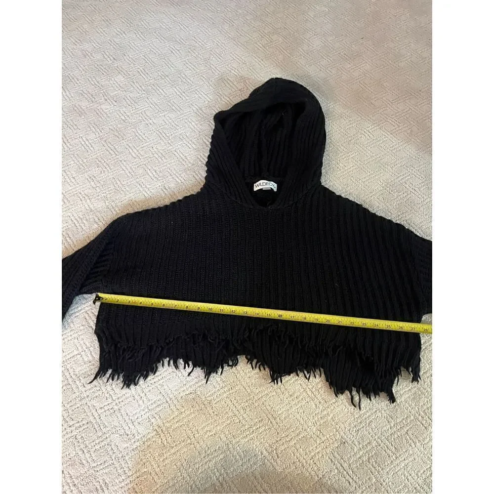 Wildfox Marley Crop Hoodie Sweater